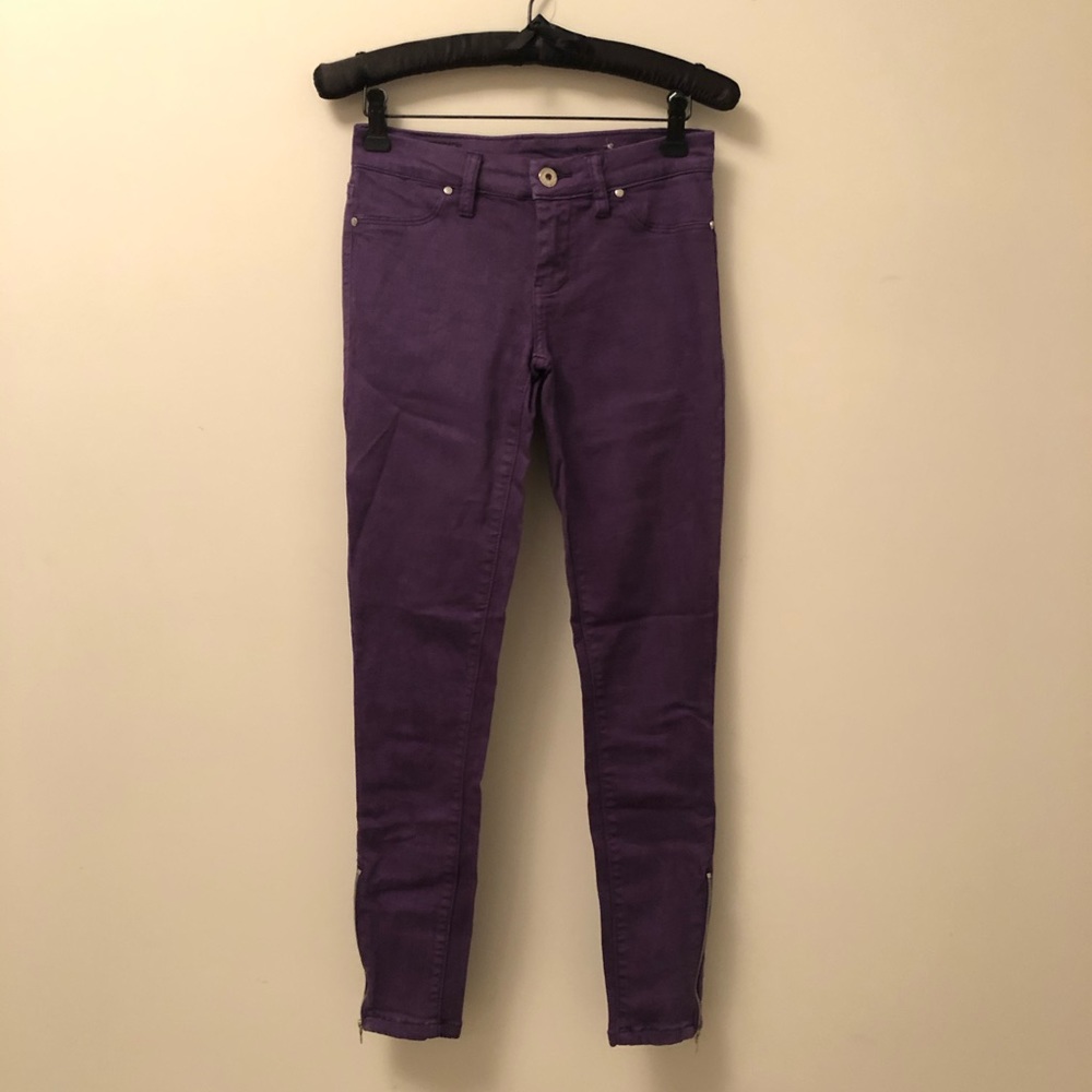 Blank NYC purple denim